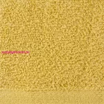 Egyszínű klasszikus törölköző 400 g/m2 Mustársárga 30x50 cm