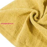 Egyszínű klasszikus törölköző 400 g/m2 Mustársárga 30x50 cm