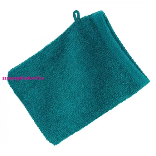 Frottír mosdókesztyű 400 g/m2 Türkiz 16x21 cm