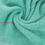 Egyszínű klasszikus törölköző 400 g/m2 Sötét menta 30x50 cm