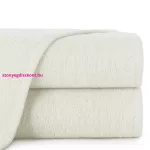 Egyszínű klasszikus törölköző 400 g/m2 Krémszín 30x50 cm