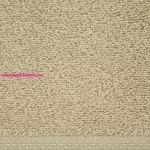 Egyszínű klasszikus törölköző 400 g/m2 Bézs 50x90 cm