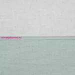 Novad kétszínű pamut ágyneműhuzat Fehér/menta 140x200 cm - 70x90 cm 1db