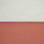 Novad kétszínű pamut ágyneműhuzat Fehér/téglavörös 220x200 cm - 70x80 cm 2db
