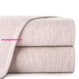   Egyszínű klasszikus törölköző 400 g/m2 Pasztell rózsaszín 70x140 cm
