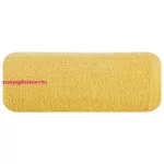 Egyszínű klasszikus törölköző 400 g/m2 Mustársárga 50x90 cm