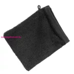 Frottír mosdókesztyű 500 g/m2 Fekete 16x21 cm