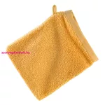 Frottír mosdókesztyű 500 g/m2 Mustársárga 16x21 cm