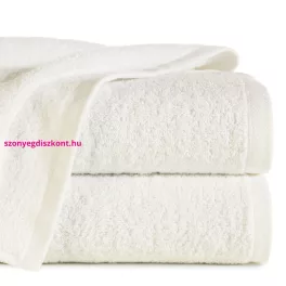   Egyszínű klasszikus törölköző 500 g/m2 Krémszín 50x100 cm