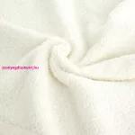 Egyszínű klasszikus törölköző 500 g/m2 Krémszín 50x100 cm