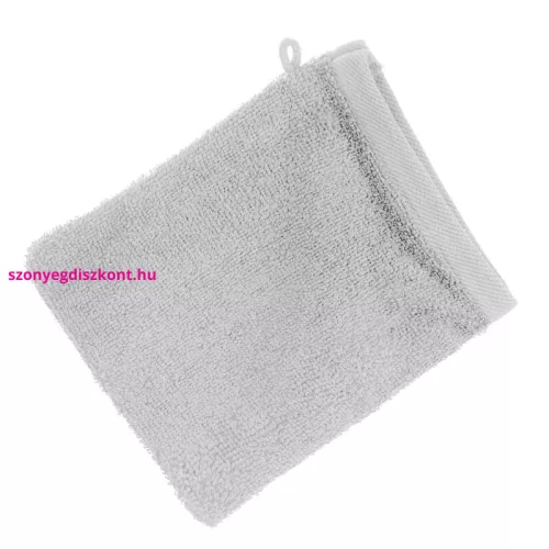 Frottír mosdókesztyű 500 g/m2 Ezüst 16x21 cm