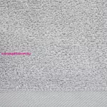 Egyszínű klasszikus törölköző 500 g/m2 Ezüst 50x90 cm