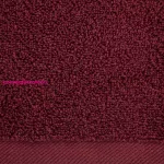 Egyszínű klasszikus törölköző 500 g/m2 Bordó 50x100 cm