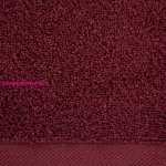 Egyszínű klasszikus törölköző 500 g/m2 Bordó 50x90 cm