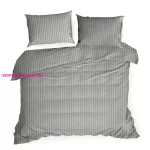 Etno 01 öko stílusú ágyneműhuzat lurex cérnával Acélszürke/világosszürke 220x200 cm - 70x80 cm 2db