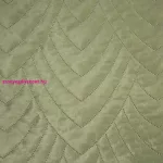 Luiz6 bársony ágytakaró fényes márvány hatású mintával Világoszöld 200x220 cm