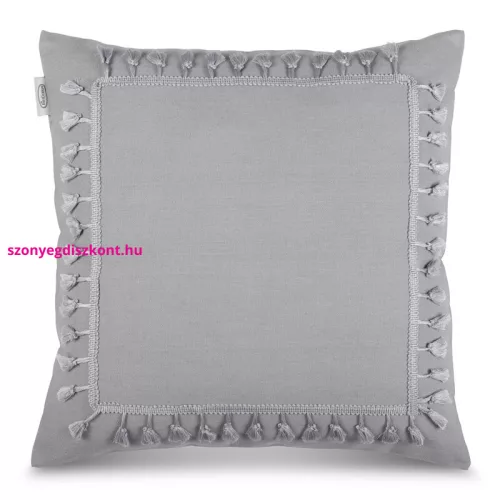 Boho párnahuzat Szürke 45x45 cm