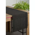 Stella asztali futó Fekete 40x140 cm