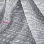 Aria eső hatású fényáteresztő függöny Szürke 140x300 cm