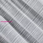 Aria eső hatású fényáteresztő függöny Szürke 140x300 cm