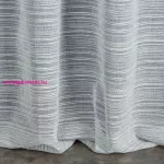 Aria eső hatású fényáteresztő függöny Szürke 140x300 cm