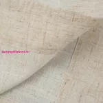 Karen természetes színvilágú széles peremű abrosz Natúr 140x180 cm