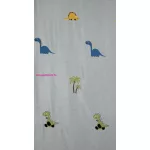 Dino dinós gyerek függöny Ezüst 140x250 cm
