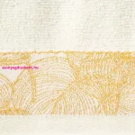 Agis jacquard törölköző Krémszín 50x90 cm