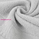 Agis jacquard törölköző Ezüst 30x50 cm