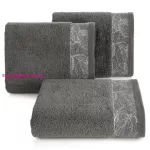 Agis jacquard törölköző Acélszürke 30x50 cm