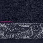 Agis jacquard törölköző Gránátkék 30x50 cm