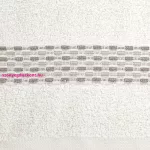 Riva jacquard törölköző Krémszín 50x90 cm