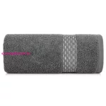 Riva jacquard törölköző Acélszürke 30x50 cm