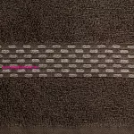 Riva jacquard törölköző Barna 50x90 cm