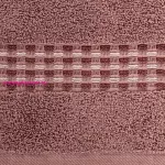 Riva jacquard törölköző Pasztell rózsaszín 70x140 cm