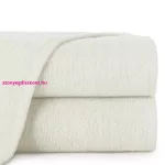 Egyszínű klasszikus törölköző 400 g/m2 Krémszín 50x100 cm