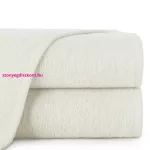 Egyszínű klasszikus törölköző 400 g/m2 Krémszín 50x90 cm