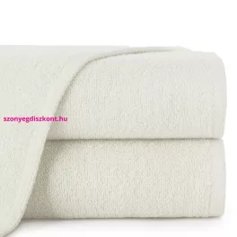   Egyszínű klasszikus törölköző 400 g/m2 Krémszín 50x90 cm