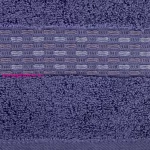 Riva jacquard törölköző Ibolyalila 70x140 cm
