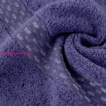 Riva jacquard törölköző Ibolyalila 70x140 cm