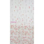 Sonia mezei virágmintás dekor függöny Fehér 140x250 cm