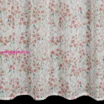 Sonia mezei virágmintás dekor függöny Fehér 140x250 cm