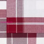 Mona 2db-os pamut konyharuha szett Bordó 50x70 cm