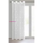 Fényáteresztő dekor függöny gyerekszobába Fehér 140x250 cm
