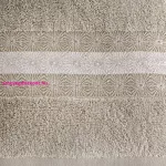 Malika lurex törölköző Bézs 70x140 cm