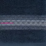 Malika lurex törölköző Gránátkék 70x140 cm