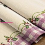 1225 gobelin asztali futó Ibolyalila 45x140 cm +/-5%