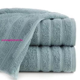   Vito pamut törölköző jacquard csíkokkal jacquard csíkokkal Menta 70x140 cm
