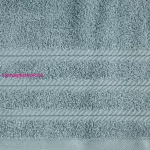 Vito pamut törölköző jacquard csíkokkal jacquard csíkokkal Menta 70x140 cm