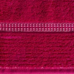 Taylor csíkos törölköző Magenta 50x90 cm